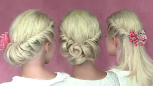 romantic-updo-hairstyles-for-medium-long-hair-hair-tutorial